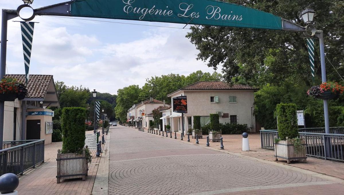Appartement Les Albizias 5 à Eugenie-les-Bains Extérieur photo